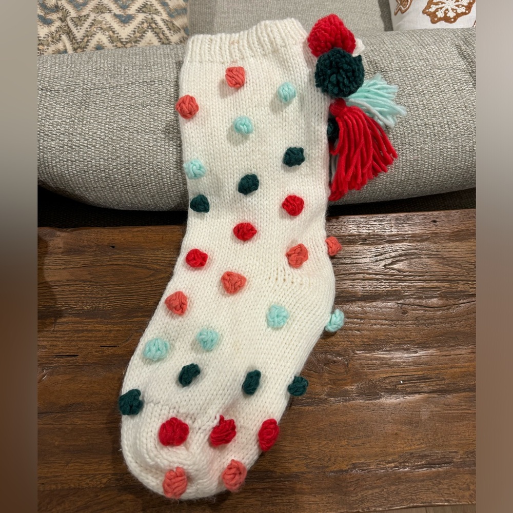 Anthropologie Christmas stocking